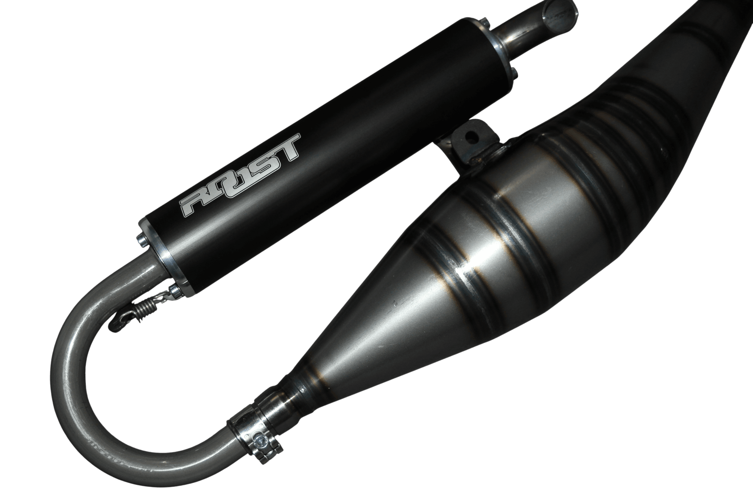 ROOST RS5 High-End Auspuff für Minarelli liegend